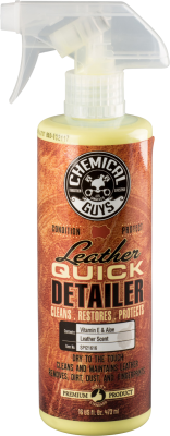 Chemical Guys Leather Quick Detailer 473ml – Scandic Shine Chemical Guys Leather Cleaner 473ml – Scandic Shine