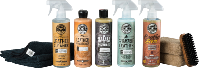 Chemical Guys Leather Lover Pakke – Scandic Shine Chemical Guys Leather Cleaner 473ml – Scandic Shine
