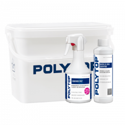 Polytop Exterior Wash Kit m/bøtte, felgrens og såpe