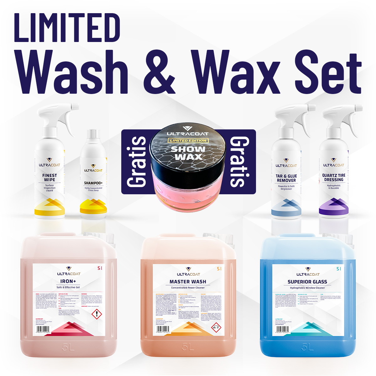 Ultracoat Limited Wash & Wax Set